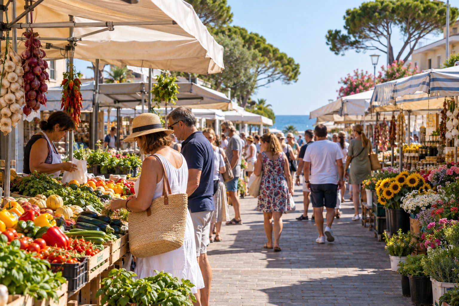 Wochenmarkt Rosolina Centro – Freitag