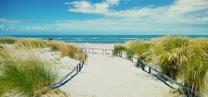 Strand und Dünen von Rosolina Mare